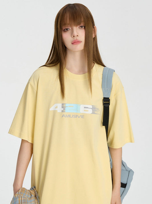 Hip Hop Bow T-shirt in National Tide