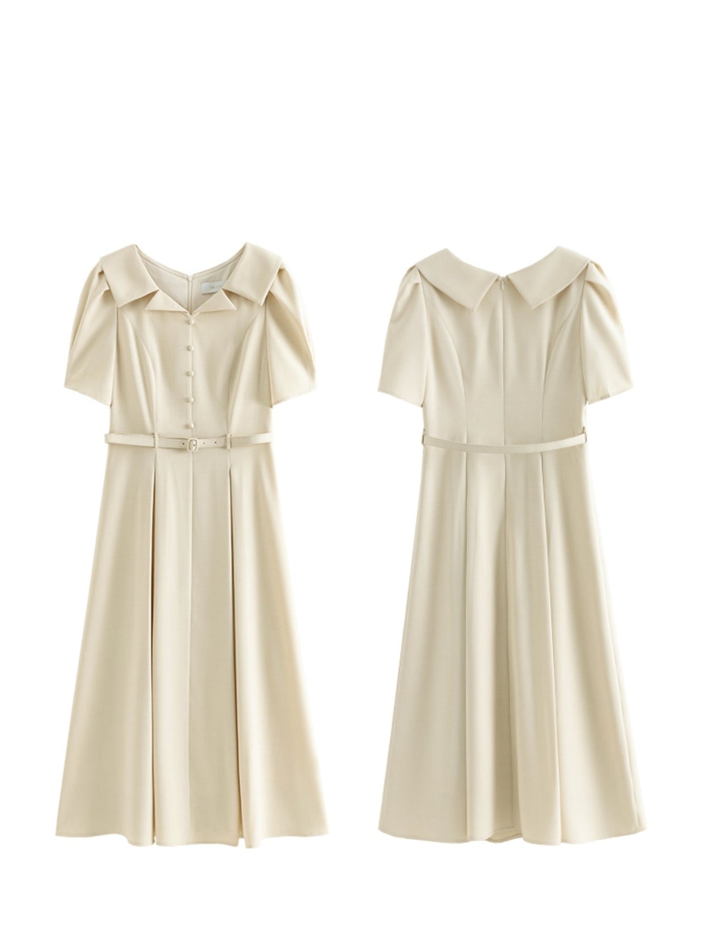 -inspired Silhouette Midi Dress