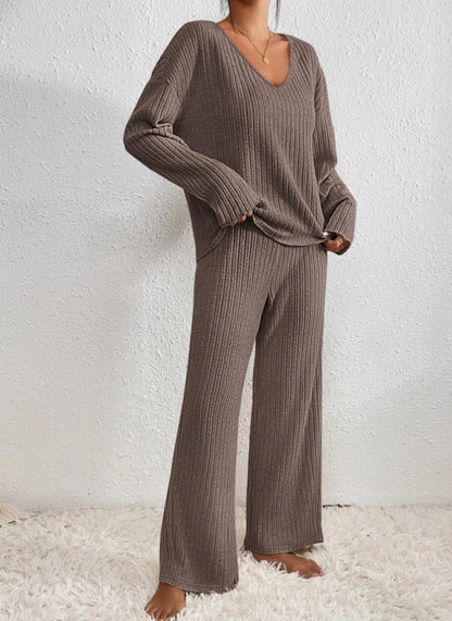 Esra - Knitwear Two-piece Set