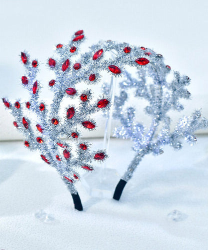 New Silk Weave Crystal Hairpiece