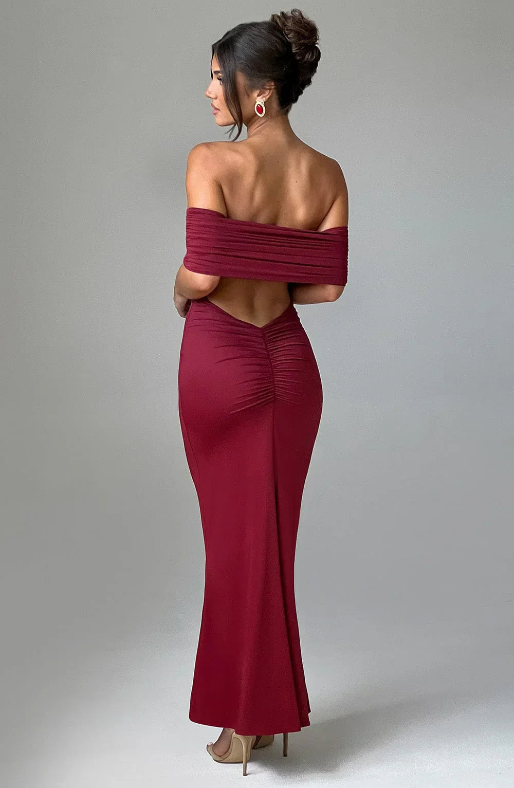 Olympia | Backless Maxi Dress