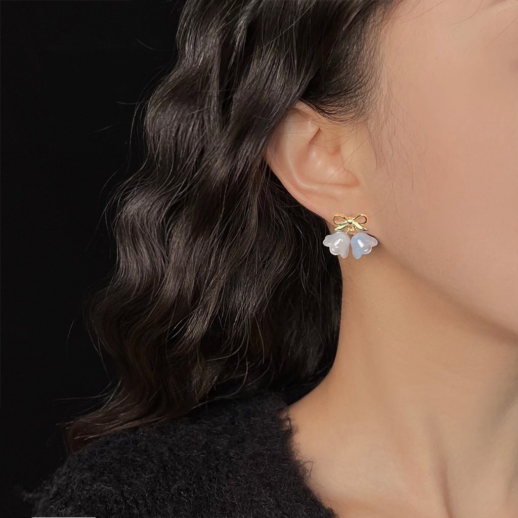 Bellefleur Earrings in Blue Haze