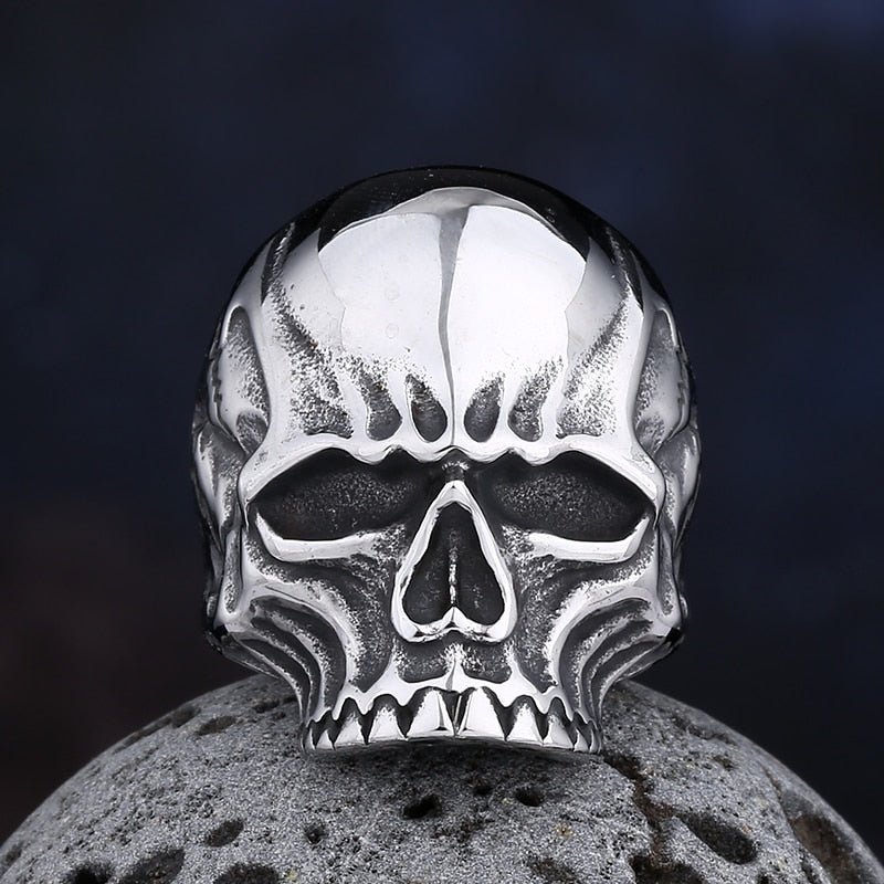 Biker Skull Ring