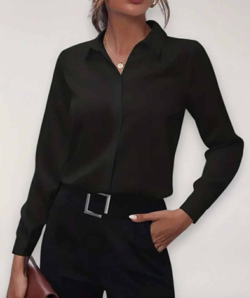 Charlotte | ’s Spring Buttoned Office Blouse