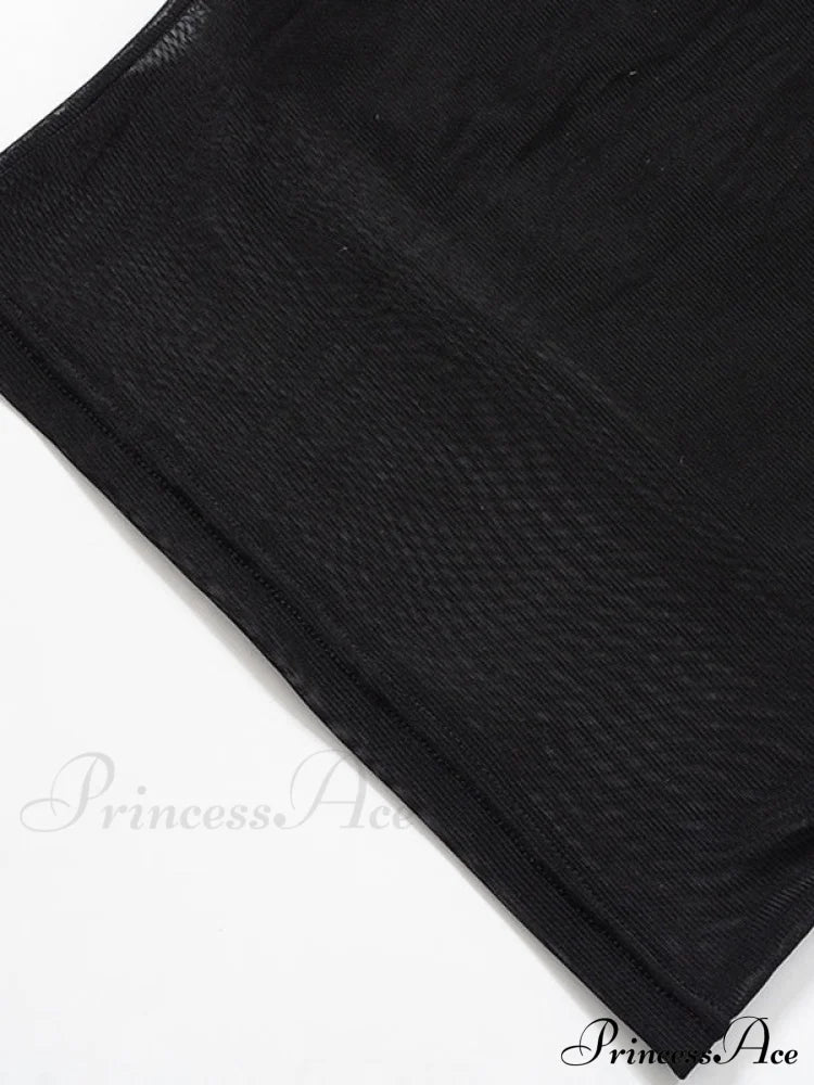 Black Off Shoulder Long Sleeve Mini Dress