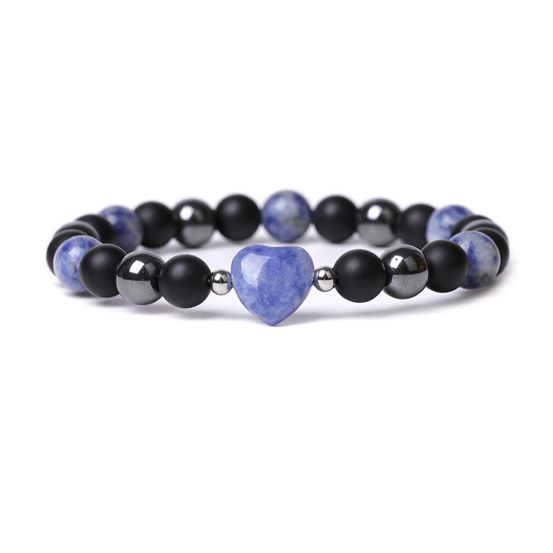 Black Onyx & Tiger Eye Protection Bracelet 8mm Beads