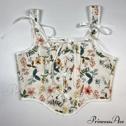 Blouse High Flowered Street Halter Top Design Designer for - Party Corset - Clubwear