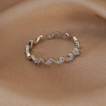 Blue Wave Ring