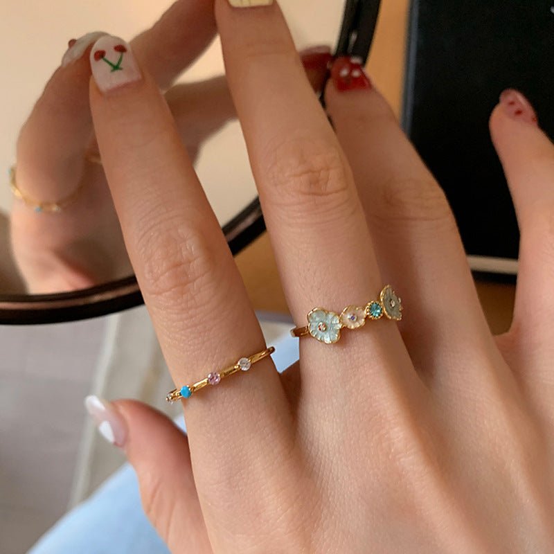 Bluebell Ring Set