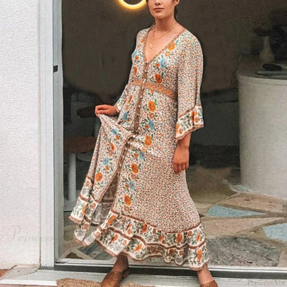 Print Maxi Dress