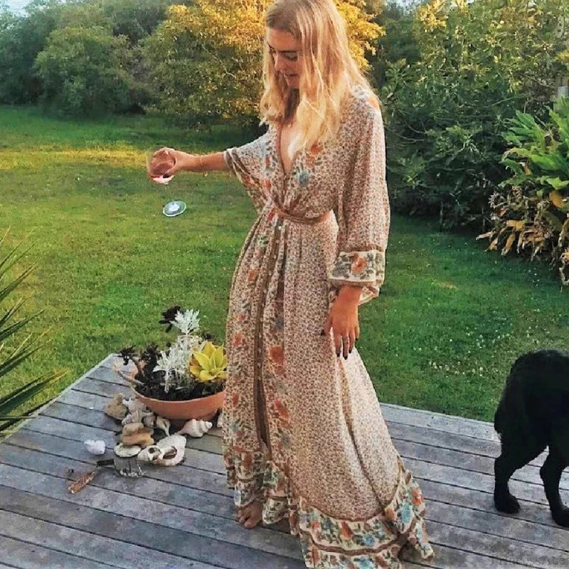 Print Maxi Dress
