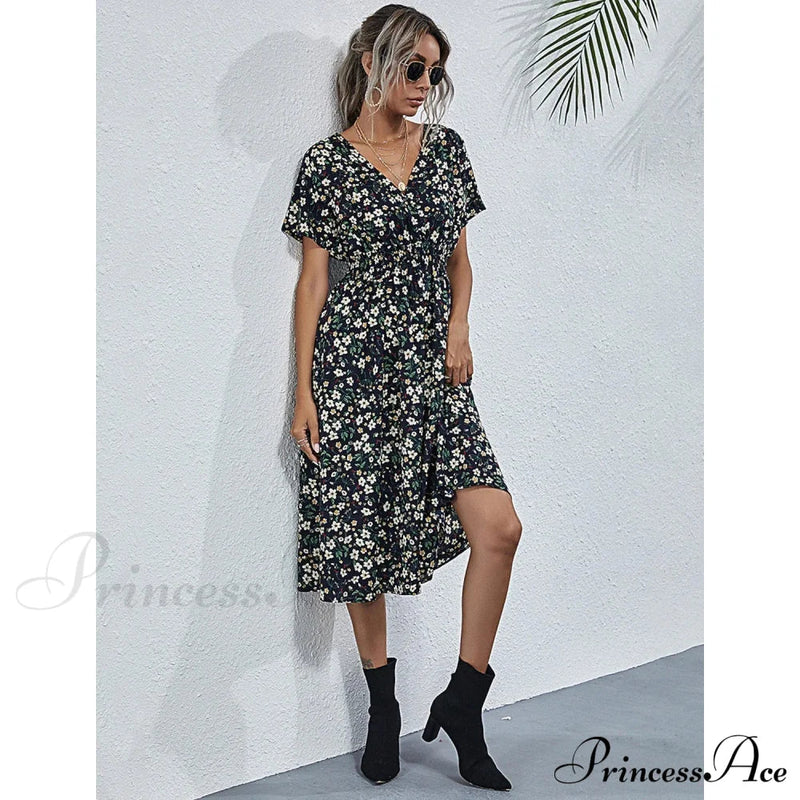 Loose Midi Dress for
