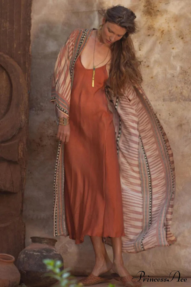 Tie Stylish Dye Kimono Blouse