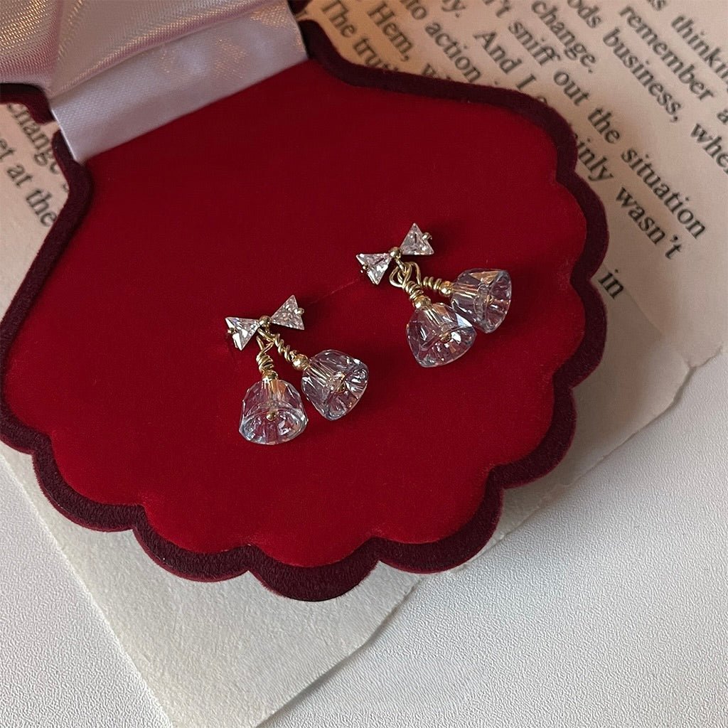 Bow and Bell Earrings