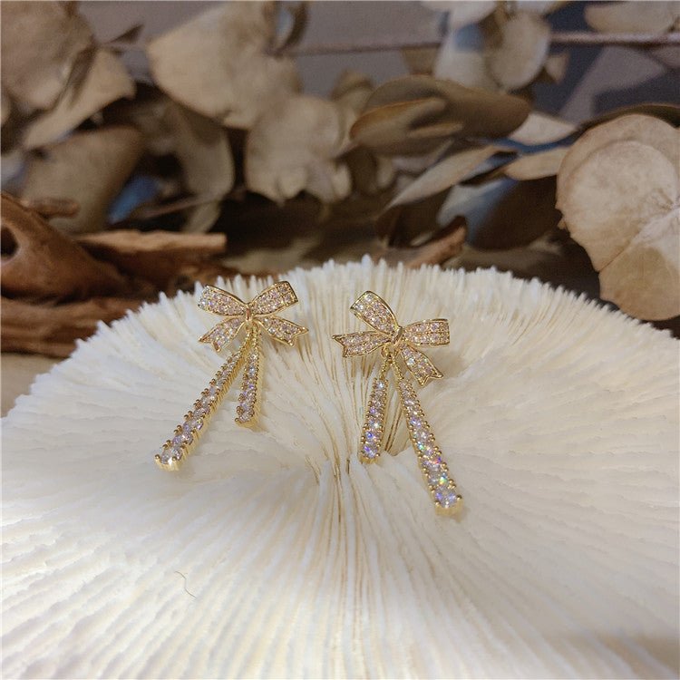 [] Bow Earrings