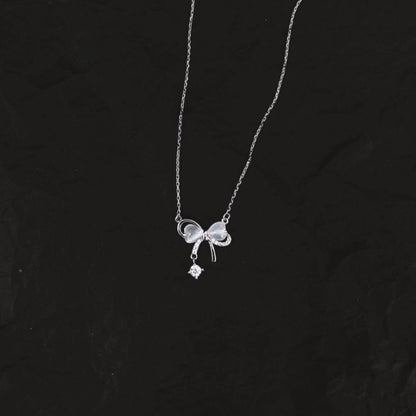 Christine Bow Necklace