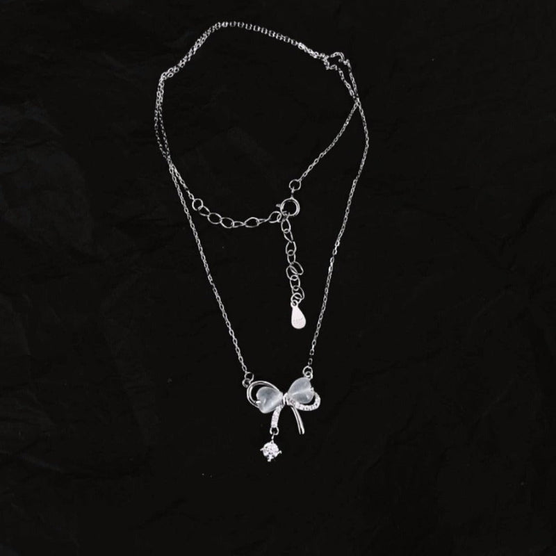 Christine Bow Necklace