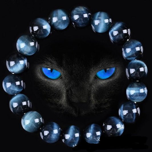 Blue Tiger Eye Natural Stone Bracelet