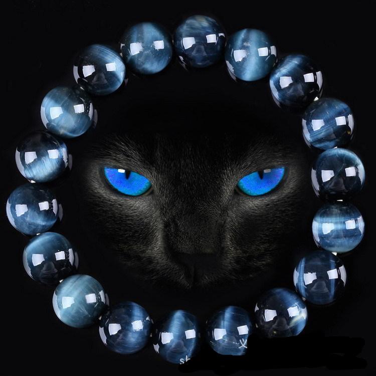 Blue Tiger Eye Natural Stone Bracelet