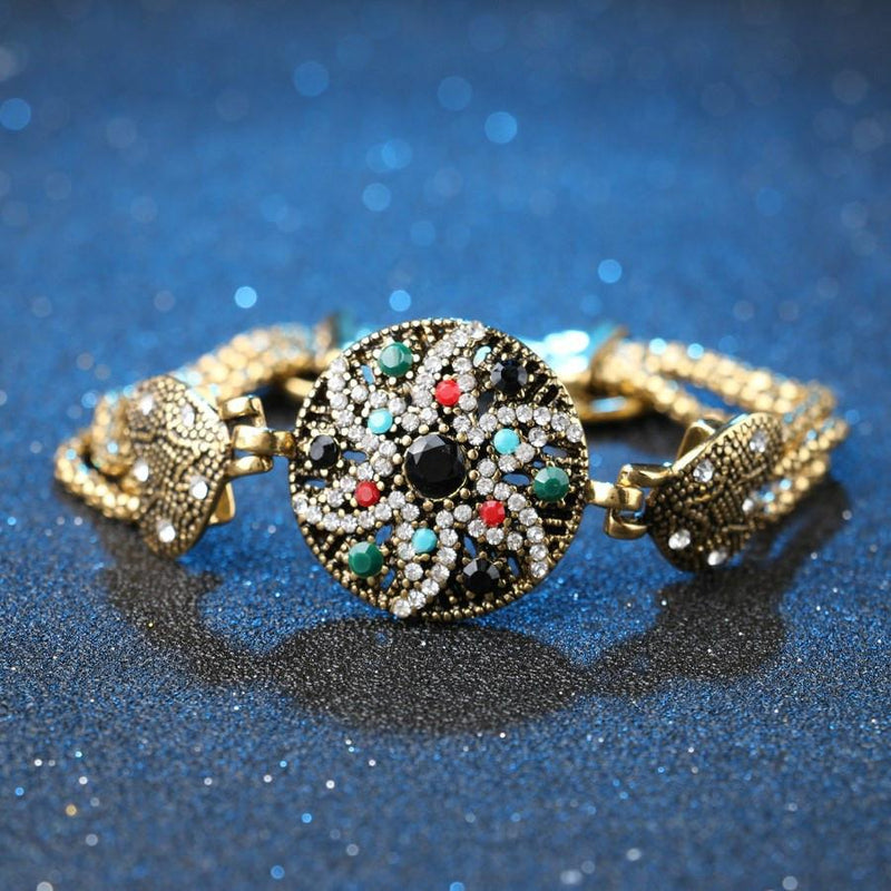 Colorful Star Design Bracelet and Ring Set
