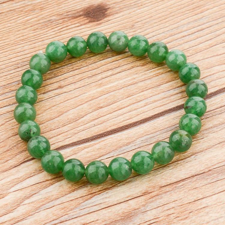 Elastic Rope Natural Stone Bracelet