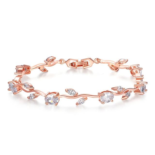 Enchanted Rose Crystal Bracelet