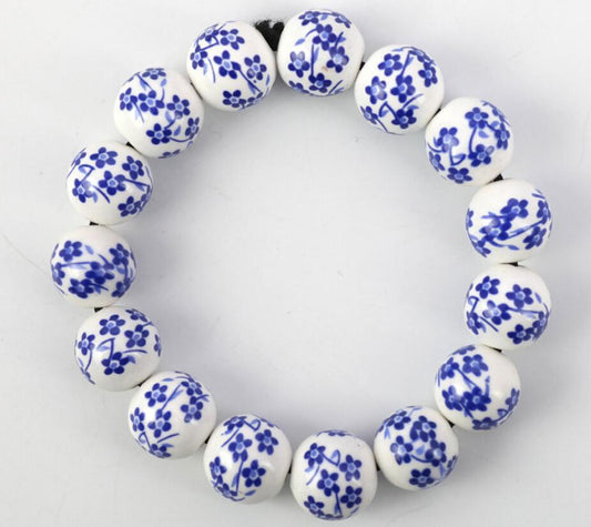 Jingdezhen Porcelain Beads Bracelet