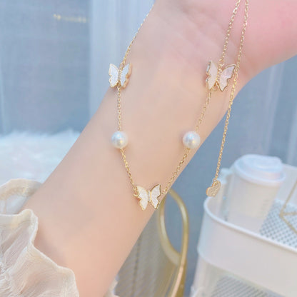 Tracey Butterfly Choker Necklace