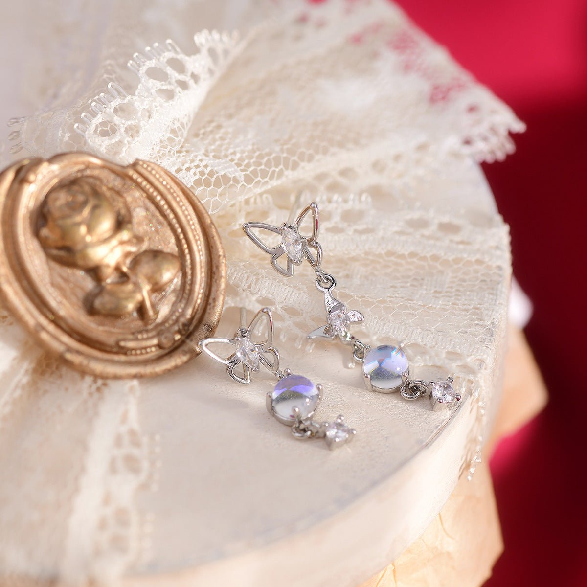 Judy Butterfly Drop Earrings