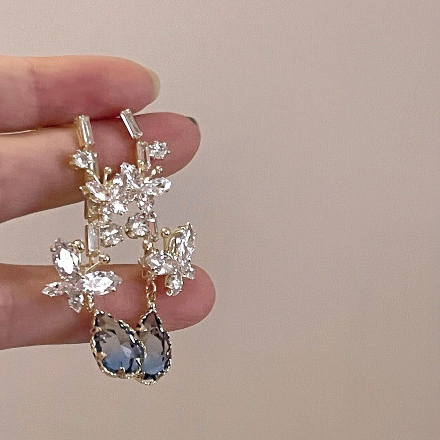 Yolanda Butterfly Drop Earrings