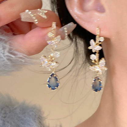Yolanda Butterfly Drop Earrings