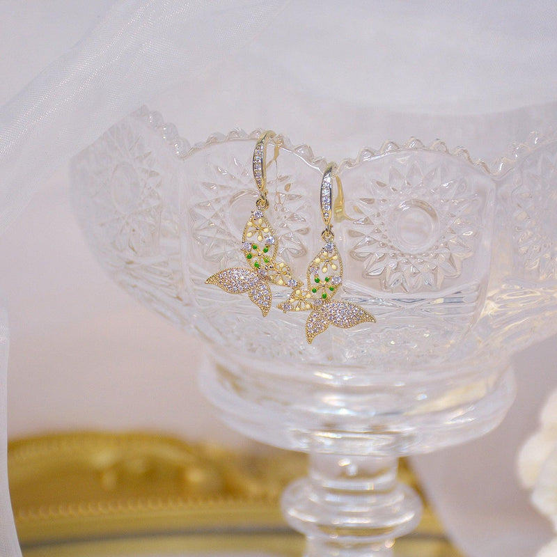 [] Butterfly Earrings - Jocelyn