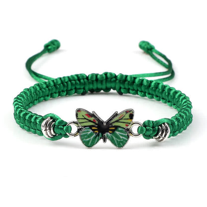 Butterfly Freedom Love String Spiritual Bracelet