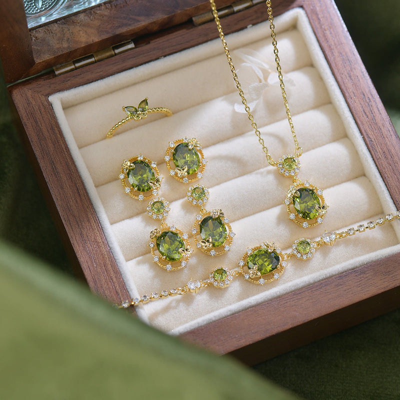 Butterfly Garden Drop Earrings