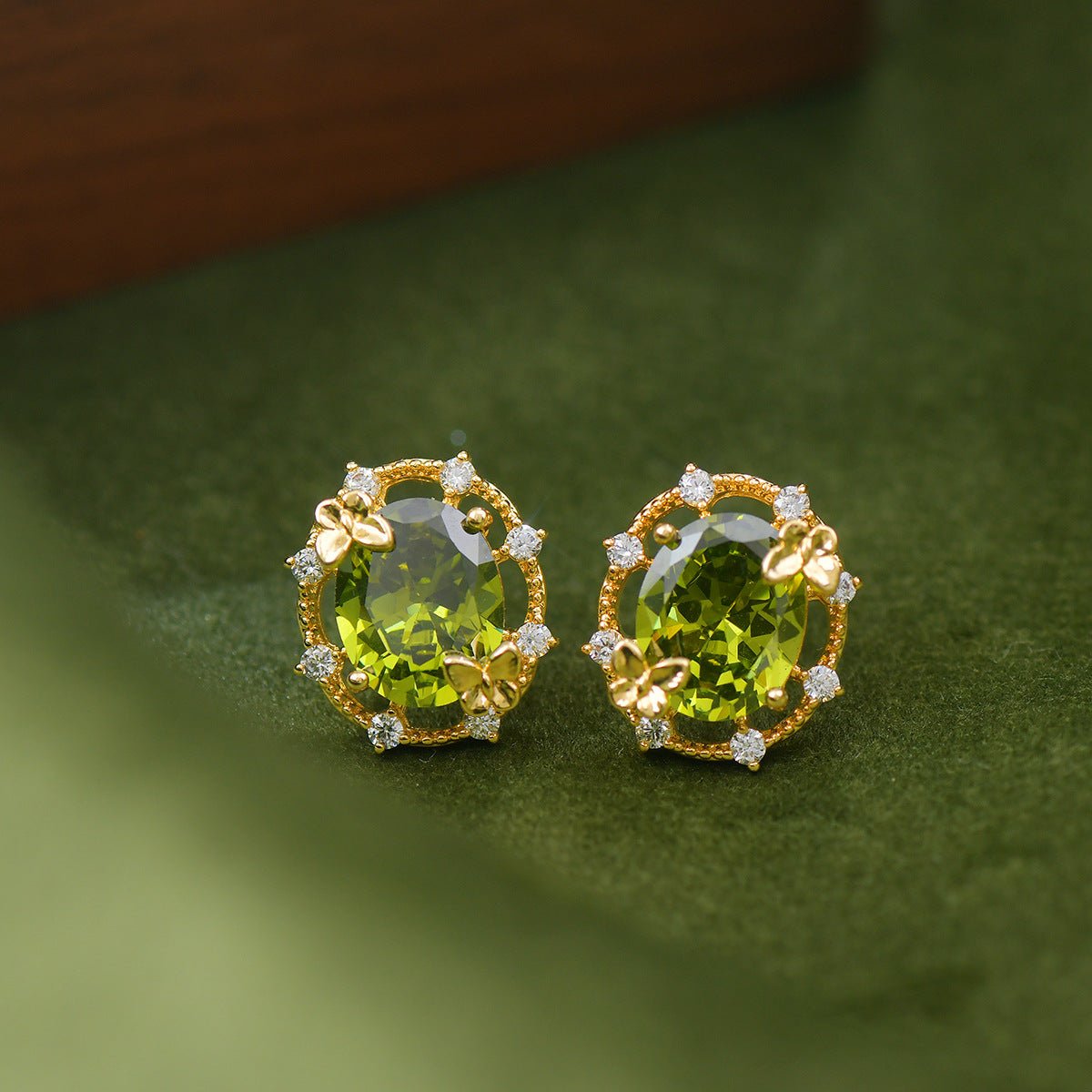 Butterfly Garden Stud Earrings