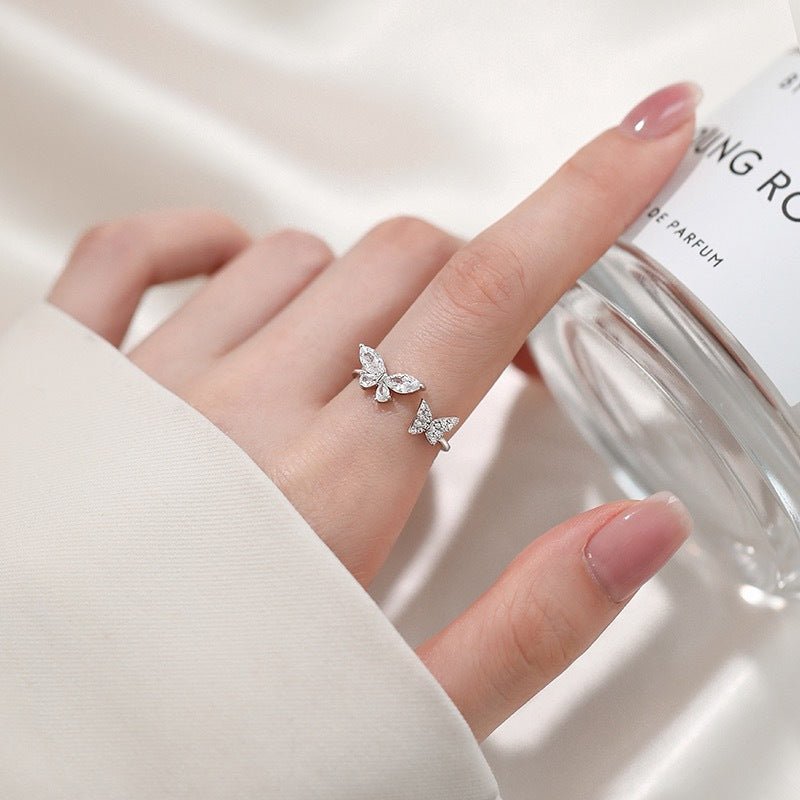 Butterfly Nocturne Ring