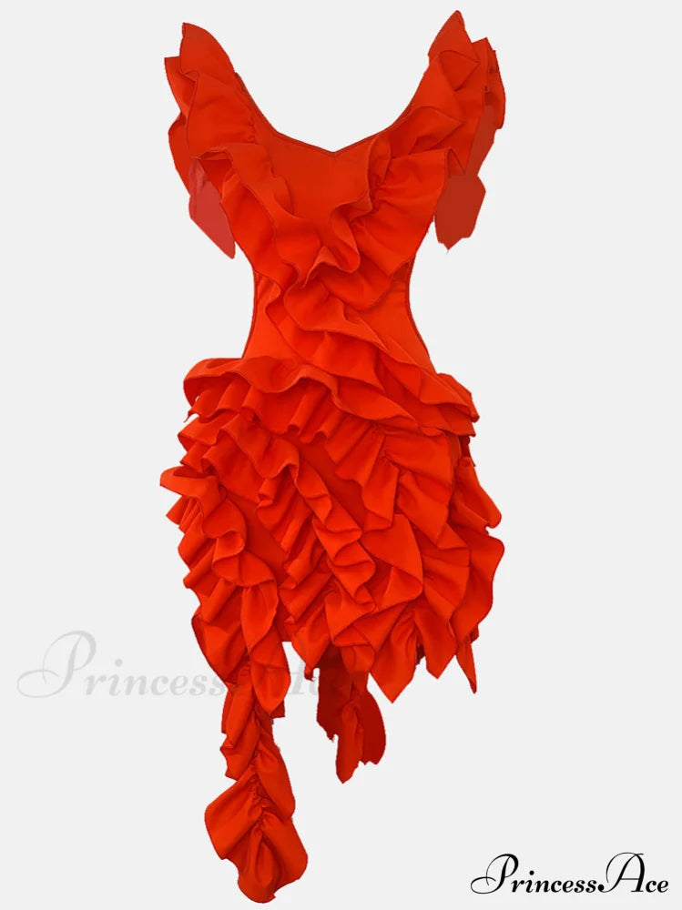 Butterfly Short Sleeve Bodycon Mini Dress