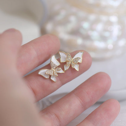 Mindy Butterfly Stud Earrings