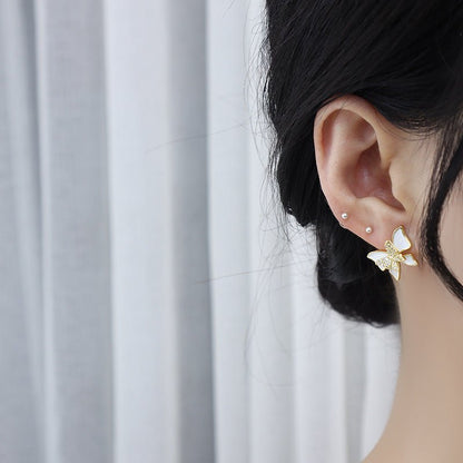 Mindy Butterfly Stud Earrings
