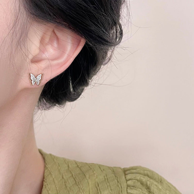 Stacey Butterfly Stud Earrings