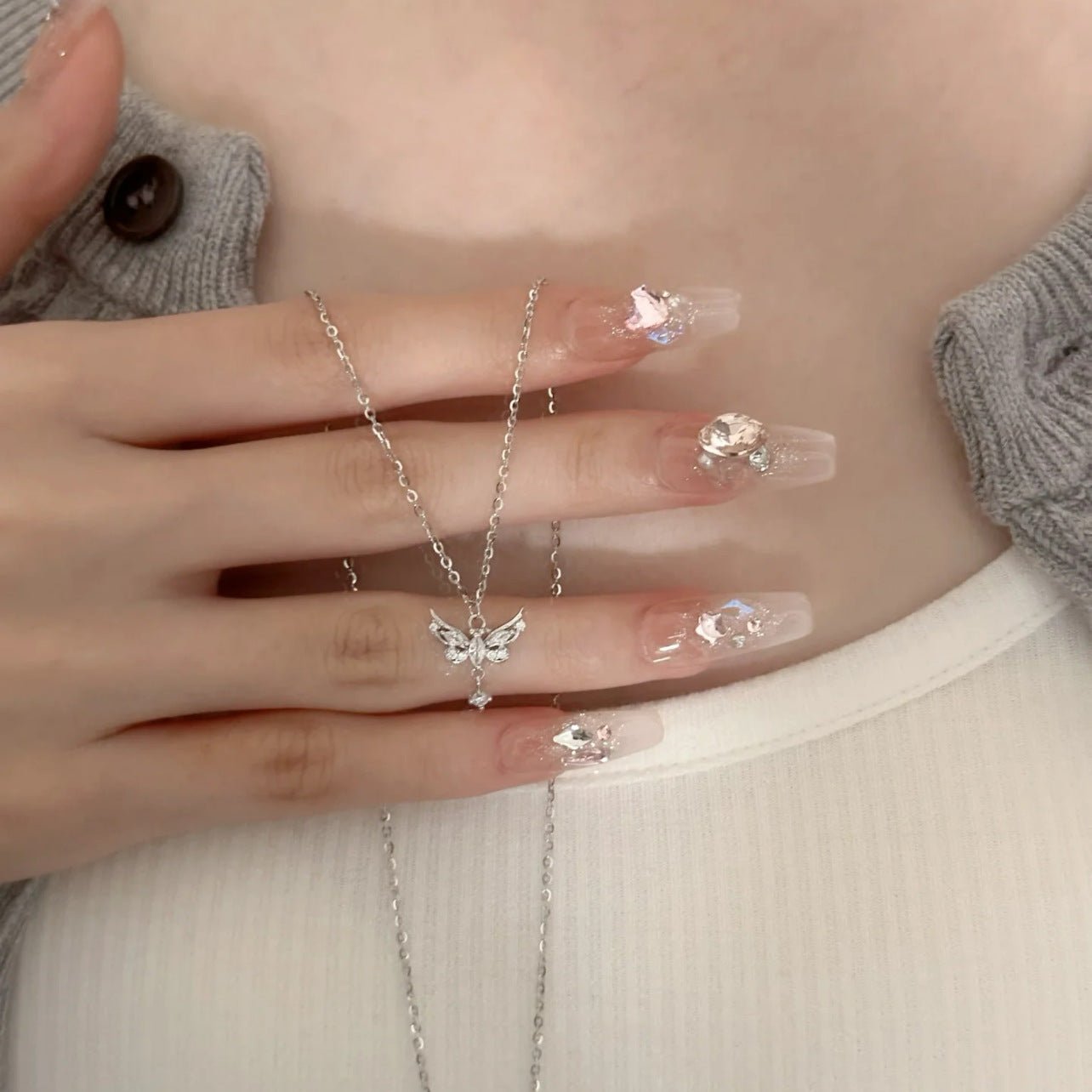 Butterfly Whisper Necklace