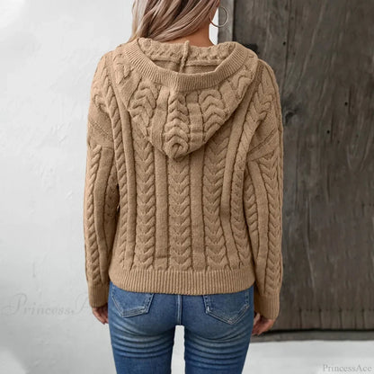 Button Cardigan Sweater