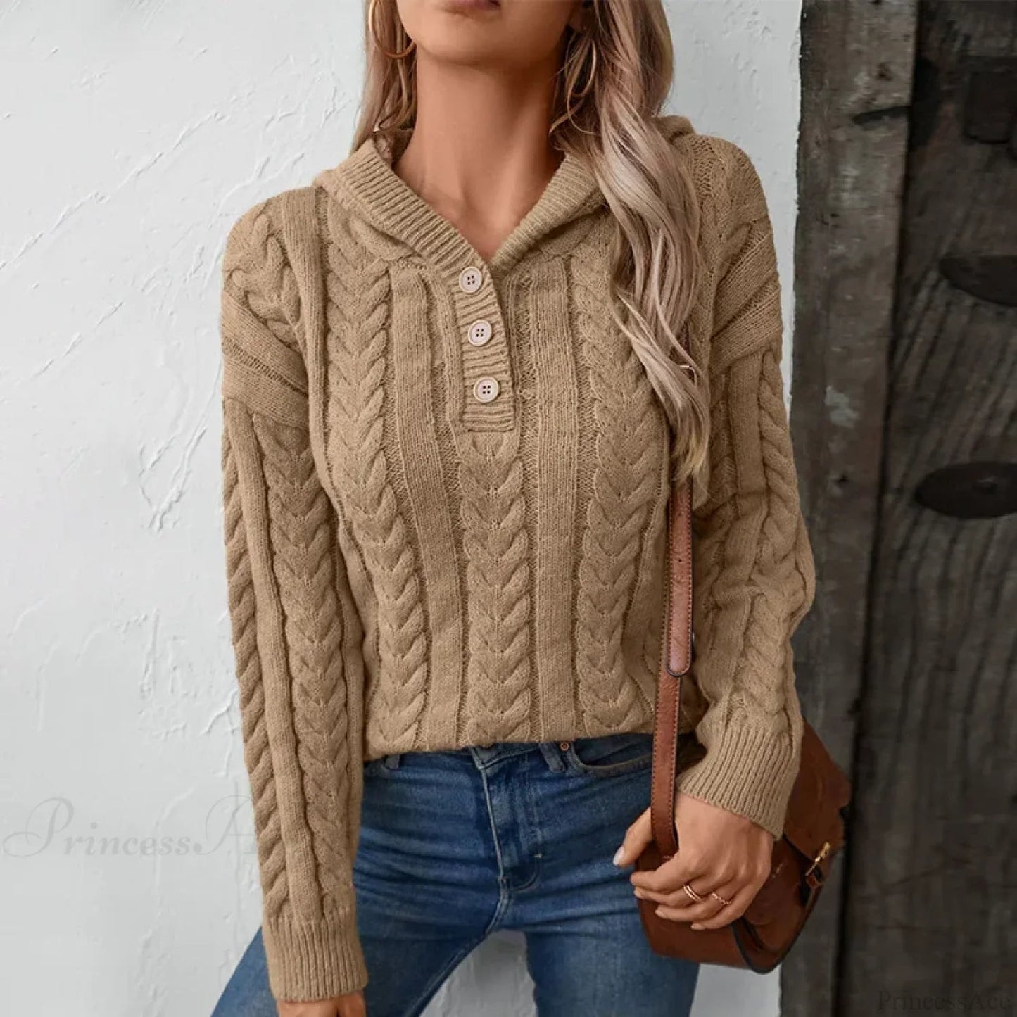 Button Cardigan Sweater