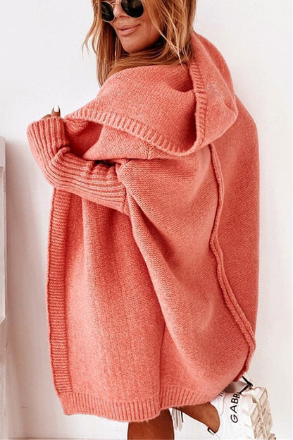 Fall for Nyc Hooded Cardigan