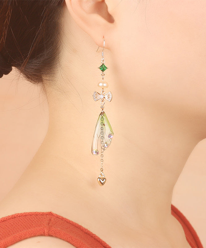 Butterfly Wings Drop Earrings