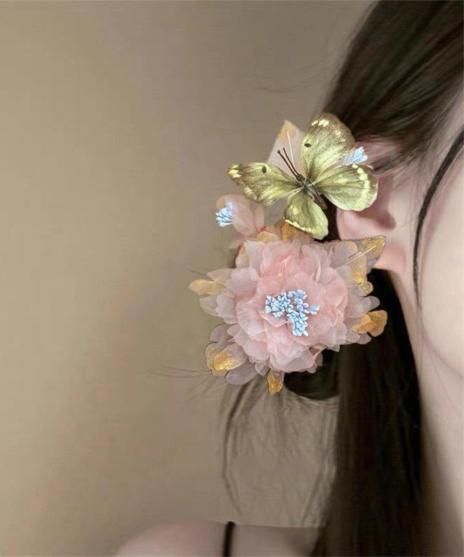 Multi Tulle Butterfly Hairpin