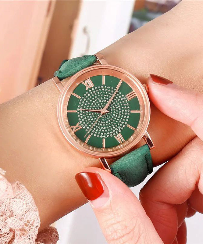 New Style Pink Starry Sky Dial Watches for Roman
