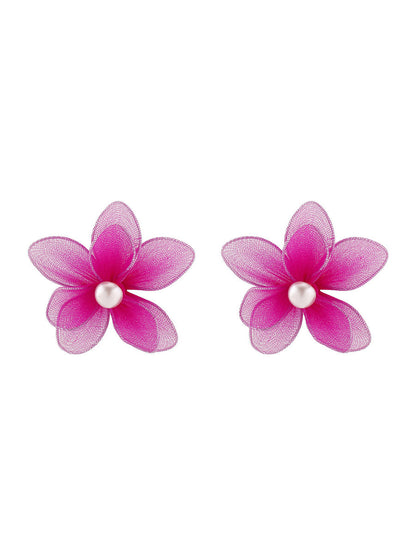 Flower Shape Earrings Accessories