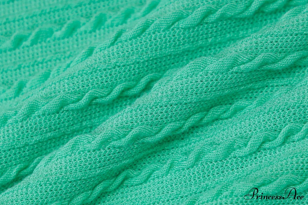 Cable Knit Stylish Tank Maxi Dress