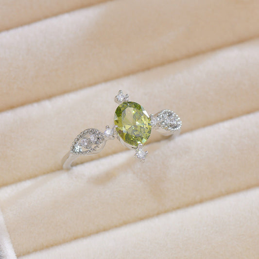 [sample ] Cassie Peridot Ring